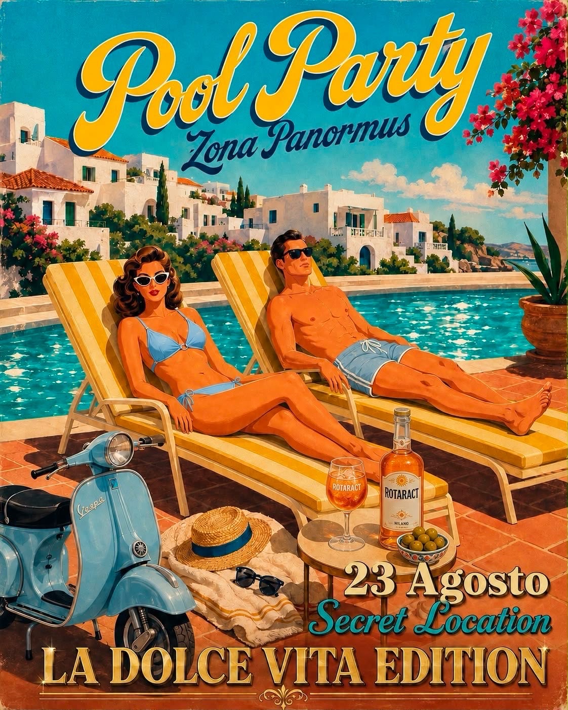 Locandina Pool Party | Zona Panormus